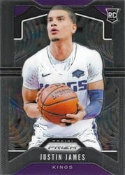 2019-20 Panini Prizm Base Set Justin James #295 card