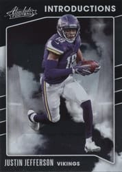2020 Panini Absolute Introductions Justin Jefferson #11 card