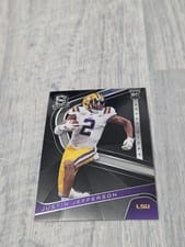 2020 Panini Chronicles Draft Picks Spectra Justin Jefferson #9 card