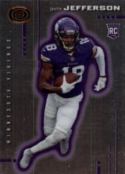 2020 Panini Chronicles Dynagon Rookies Justin Jefferson #D-9 card