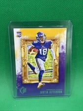 2020 Panini Chronicles Gridiron Kings Justin Jefferson #GK-13 card