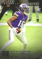 2020 Panini Chronicles Panini Justin Jefferson #PA-23 card
