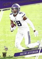 2020 Panini Chronicles Prestige Rookies Update Justin Jefferson #317 card