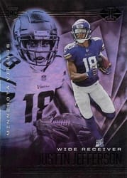 2020 Panini Illusions Base Set Justin Jefferson #22 card