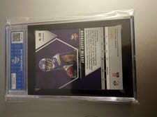 2020 Panini Mosaic Justin Jefferson Camo Pink #209 card