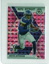 2020 Panini Mosaic Justin Jefferson #270 card