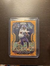 2020 Panini Prizm Justin Jefferson #398 card