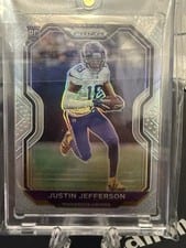 2020 Panini Prizm Justin Jefferson #398 card