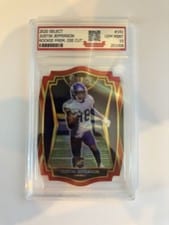 2020 Panini Select Justin Jefferson #161 card