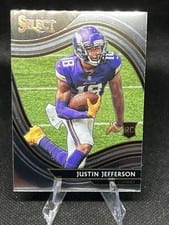 2020 Panini Select Justin Jefferson #361 card