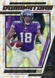 2021 Donruss Dominators Justin Jefferson #D19 card