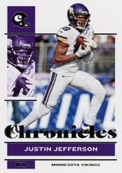2021 Panini Chronicles Base Set Justin Jefferson #52 card