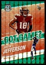 2021 Panini Mosaic Got Game Justin Jefferson #GG-15 card