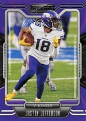 2021 Panini Playbook Base Set Justin Jefferson #56 card