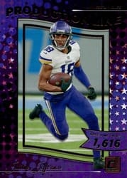 2022 Donruss Production Line Justin Jefferson #PRD-12 card