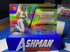 2022 Panini Certified Certified Potential Signatures Justin Jefferson #CPS-JUJ card