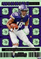 2022 Panini Contenders Winning Ticket Justin Jefferson #WT-JJE card