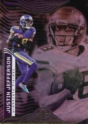 2022 Panini Illusions Base Set Justin Jefferson #65 card