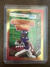 2023 Donruss Crunch Time Justin Jefferson #CT-13 card