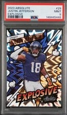 2023 Panini Absolute Explosive Justin Jefferson #29 card