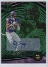 2023 Panini Illusions Trophy Collection Signatures Justin Jefferson #72 card