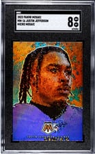 2023 Panini Mosaic Micro Mosaic Justin Jefferson #MM-16 card