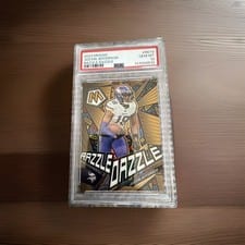 2023 Panini Mosaic Razzle Dazzle Justin Jefferson #RD-10 card