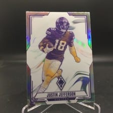 2023 Panini Phoenix Contours Justin Jefferson #CON-1 card