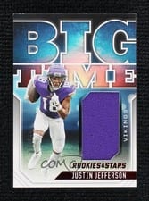 2023 Panini Rookies & Stars Big Time Justin Jefferson #BT-JJ card
