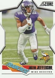 2023 Score The Franchise Justin Jefferson #21 card