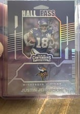 2024 Panini Contenders Hall Pass Justin Jefferson #12 card