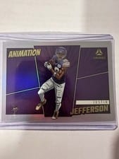 2024 Panini Luminance Animation Justin Jefferson #ANI-JJN card
