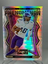 2024 Panini Select Phenomenon Justin Jefferson #21 card