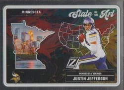 2024 Panini Zenith State of the Art Justin Jefferson #16 card