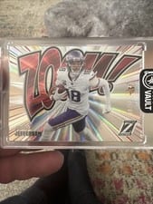 2024 Panini Zenith Zoom Red Justin Jefferson #6 card
