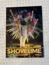2024 Score Showtime Justin Jefferson #20 card