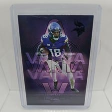 2025 Panini Black Vanta Justin Jefferson #1 card