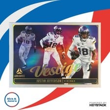 2025 Panini Luminance Vestige Justin Jefferson #17 card