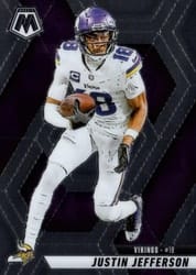 2025 Panini Mosaic Base Set Justin Jefferson #19 card