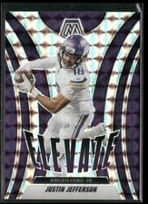 2025 Panini Mosaic Elevate Justin Jefferson #13 card