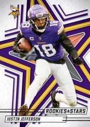 2025 Panini Rookies & Stars Base Set Justin Jefferson #75 card