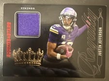 2025 Panini Rookies & Stars Royalty Justin Jefferson #R-JJN card
