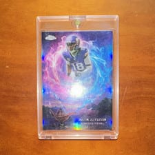 2025 Topps Chrome Game Genies Justin Jefferson #GG-6 card