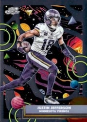 2025 Topps Cosmic Chrome Base Set Justin Jefferson #65 card