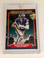 2025 Topps Cosmic Chrome Cos Play Justin Jefferson #CP-22 card