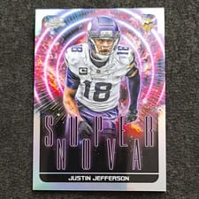 2025 Topps Cosmic Chrome Supernova Justin Jefferson #SPN-20 card