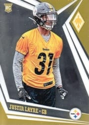 2019 Panini Phoenix Base Set Justin Layne #173 card
