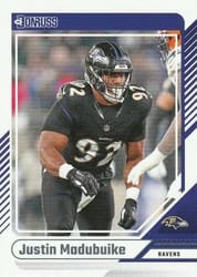 2024 Donruss Base Set Justin Madubuike #49 card