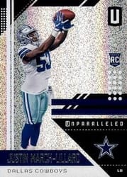 2018 Panini Unparalleled Base Set Justin March-Lillard #55 card