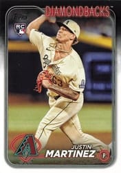 2024 Topps Base Set Justin Martinez #325 card